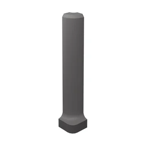 Спецэлемент Paradyz Bazo Nero Profil Zewnetrzny Monokolor Mat. 3x10 матовый