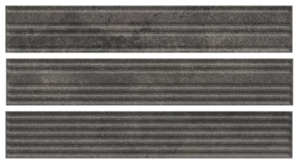 Carrizo Basalt Elewacja Struktura Stripes Mix Mat