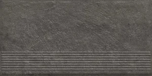 Ступень Paradyz Carrizo Basalt Stopnica Prosta Struktura Mat 30x60 структурированная