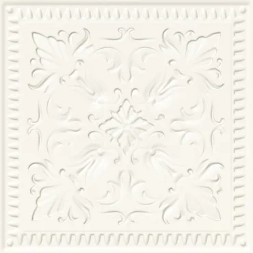 Плитка Paradyz Classy Chic Bianco Struktura C Sciana 19,8x19,8 матовая