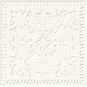 Плитка Paradyz Classy Chic Bianco Struktura C Sciana 19,8x19,8 матовая