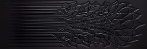 Декоративный элемент Paradyz Cold Princess Crown Black Sciana Struktura Rekt. 39,8x119,8 матовый