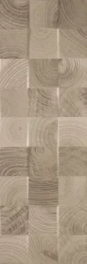 Плитка Paradyz Daikiri Brown Wood Kostki Struktura 25x75 структурированная