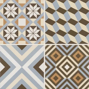 Декоративный элемент Paradyz Diamante Colour Gres Szkl. Mat. Mix C 40x40 глянцевый