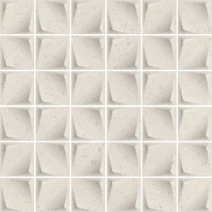 Мозаика Paradyz Effect Grys Mozaika Prasowana Mat. 29,8x29,8 структурированная