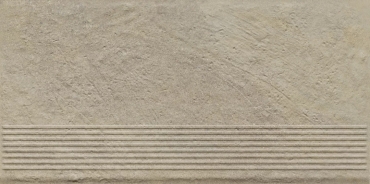 Ступень Paradyz Eremite Crema Stopnica Prosta Struktura Mat 30x60 структурированная