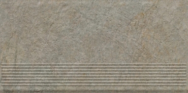 Ступень Paradyz Eremite Taupe Stopnica Prosta Struktura Mat 30x60 структурированная