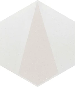 Декоративный элемент Paradyz Esagon Concrete Silver Inserto B 17,1x19,8 матовый