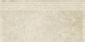 Ступень Paradyz Flash Bianco Stopnica Prosta Nacinana Mat. 30x60 матовая