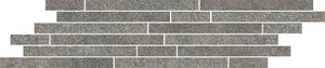 Мозаика Paradyz Flash Grafit Listwa Mix Paski 14,8x71 матовая