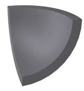 Спецэлемент Paradyz Gamma Grafit Kształtka D Mat. 3x3 глянцевый
