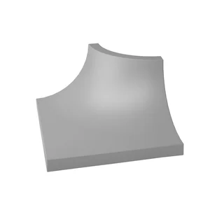 Спецэлемент Paradyz Gamma Szara Ksztaltka C Mat. 3x4 матовый