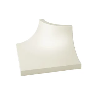 Спецэлемент Paradyz Gammo Bialy Ksztaltka C Mat. 3x4 матовый