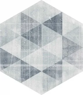 Hexx Universum Motyw Grigio Heksagon