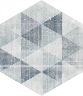 Клинкерная плитка Paradyz Hexx Universum Motyw Grigio Heksagon 26x26 матовая