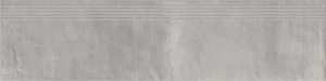Ступень Paradyz Hybrid stone Grys Stopnica Prosta Nacinana 29,8x119,8 рельефная