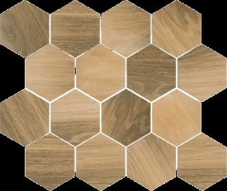 Ideal Mozaika Prasowana Wood Natural Mix