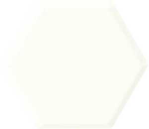 Плитка Paradyz Ideal Uniwersalny Heksagon White Struktura 17,1x19,8 матовая