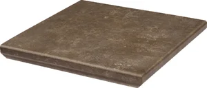 Ступень Paradyz Ilario Brown Corner Stair Tread Nose 33x33 матовая