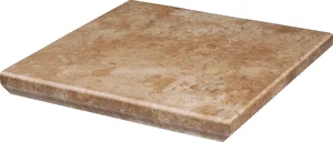 Ступень Paradyz Ilario Ochra Corner Stair Tread Nose 33x33 матовая