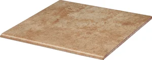 Ступень Paradyz Ilario Ochra Stair Tread 30x30 матовая