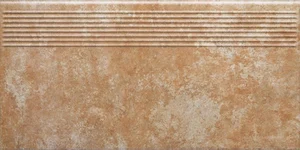 Ступень Paradyz Ilario Ochra Stair Tread 30x60 матовая