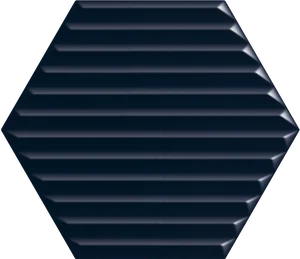 Плитка Paradyz Intense Tone Blue Heksagon Struktura B Sciana 17,1x19,8 структурированная
