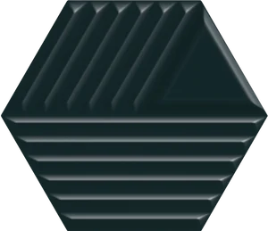 Плитка Paradyz Intense Tone Green Heksagon Struktura C Sciana 17,1x19,8 структурированная