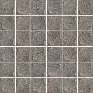 Мозаика Paradyz Minimal Stone Grafit Mozaika Prasowana K.4,8X4,8 29,8x29,8 структурированная
