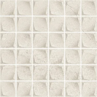 Minimal Stone Grys Mozaika Prasowana K.4,8X4,8