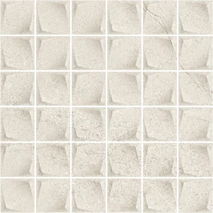 Мозаика Paradyz Minimal Stone Grys Mozaika Prasowana K.4,8X4,8 29,8x29,8 структурированная