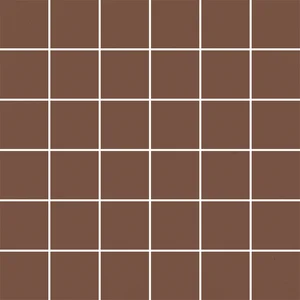 Мозаика Paradyz Modernizm Brown Mozaika Cieta K.4,8X4,8 29,8x29,8 матовая