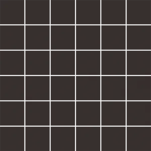 Мозаика Paradyz Modernizm Nero Mozaika Cieta K.4,8X4,8 29,8x29,8 матовая