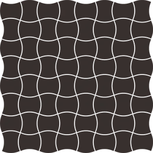 Мозаика Paradyz Modernizm Nero Mozaika Prasowana K.3,6X4,4 30,9x30,9 матовая