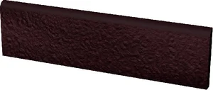 Бордюр Paradyz Natural Brown Duro Цоколь 8,1x30 структурированный