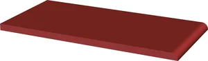 Ступень Paradyz Natural Rosa Парапет 13,5x24,5 матовая