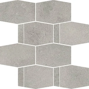 Мозаика Paradyz Naturstone Antracite Mozaika Cieta Hexagon Mix 23,3x28,6 матовая