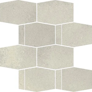 Мозаика Paradyz Naturstone Grys Mozaika Cieta Hexagon Mix 23,3x28,6 матовая