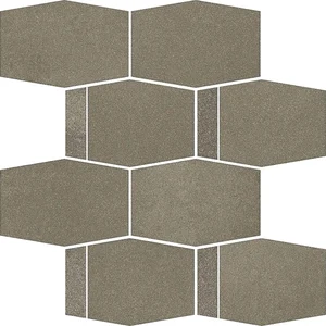 Мозаика Paradyz Naturstone Umbra Mozaika Cieta Hexagon Mix 23,3x28,6 матовая