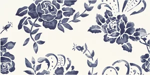 Декоративный элемент Paradyz Porcelano Blue Sciana Dekor 30x60 глянцевый