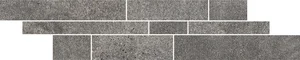 Мозаика Paradyz Riversand Grafit Listwa Mix Paski 14,3x71 матовая