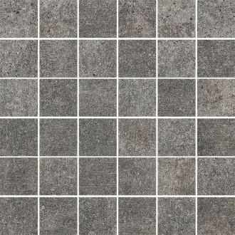 Riversand Grafit Mozaika Cieta K.4,8X4,8 Polpoler