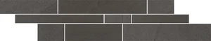 Мозаика Paradyz Rockstone Grafit Listwa Mix Paski 14,3x71 матовая