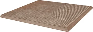 Ступень Paradyz Scandiano Rosso Corner Stair Tread 30x30 матовая