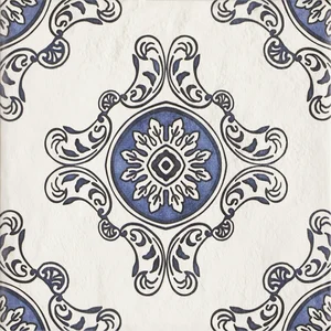 Плитка Paradyz Sevilla Azul Glazed Porcelain Structure Decor B 19,8x19,8 матовая