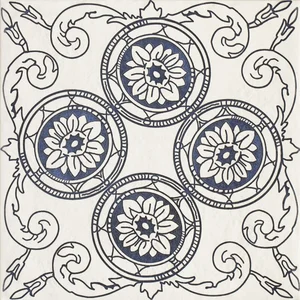Плитка Paradyz Sevilla Azul Glazed Porcelain Structure Decor C 19,8x19,8 матовая