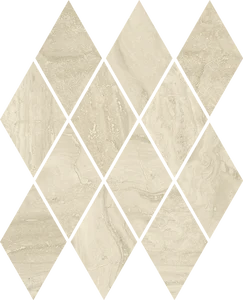 Мозаика Paradyz Silence Beige Mozaika Prasowana Romb Pillow Mat 20,6x23,7 матовая