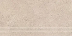 Ступень Paradyz Silkdust Light Beige Stopnica Prosta Nacinana Mat. 30x60 матовая