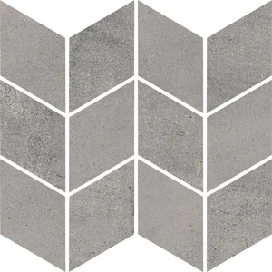 Мозаика Paradyz Space Grafit Mozaika Cieta Romb Braid Poler 20,5x23,8 полированная