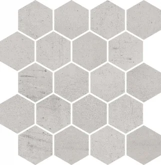 Space Grys Mozaika Cieta Hexagon Poler